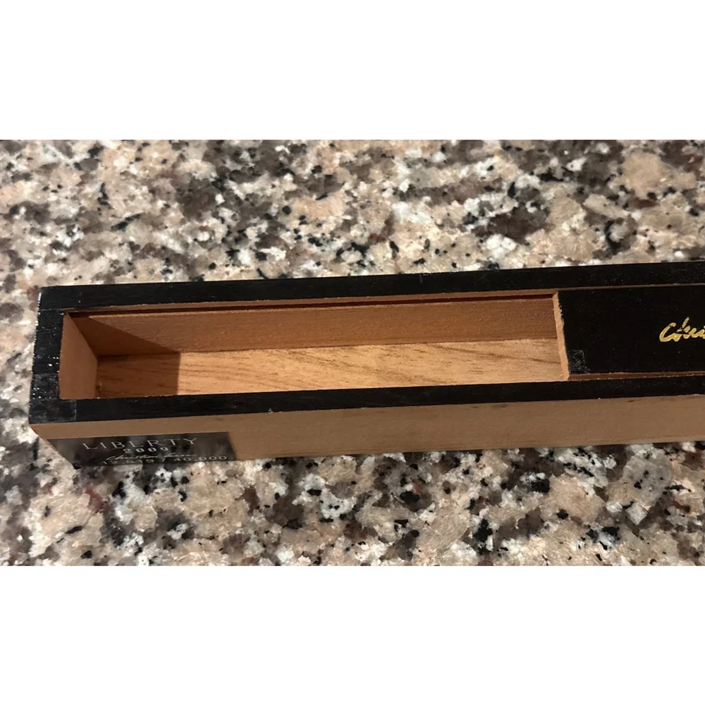 Camacho Liberty 2009 Empty Imported Cigar Box 7.25”x1.25”x1.25
